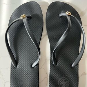Tory Burch black flip flops